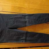 Укорочені стрейч-котон штани H&m, р.44