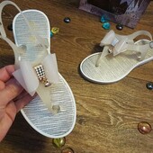 Стильні силіконові босоніжки, 36,37,39р!