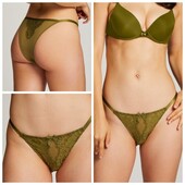 Hunkemoller! Жіночі труси із мережива і сіточки М розмір sphagnum! Лот 48