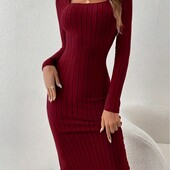 ❤️Платье бордо миди ❤️Смотрите мои лоты ❤️