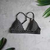 Фактурный купальный верх)))размер 75в H&M