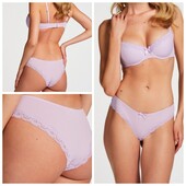 Hunkemoller! Лавандові жіночі труси в рубчик Хл розмір lavendula! Лот 462