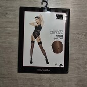Hunkemoller! Капронові жіночи панчохи для підтяжок 15 ден S/M розмір! Лот 537
