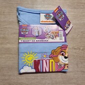 Paw patrol! Трикотажна футболка для дівчинки! 134/140! Лот 141