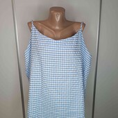 Нова літня майка жатка Boohoo ,р 24(Пог -64)
