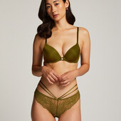 Hunkemoller! Мереживні жіночі труси, бразиліани М розмір sphagnum! Лот 44
