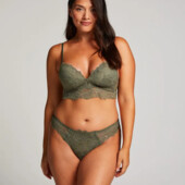 Труси стрінги жіночі якісне мереживо від hunkemoller євро розмір 2XL.