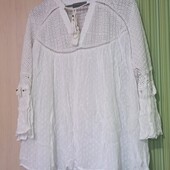 Біла блуза 50-52р.