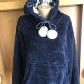 Меховушка, плюшева, кофта, худи, XL. George. слип, пижама