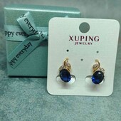 Сережки xuping позолота