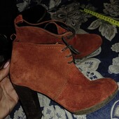 Madelеine 38p круті ботільони оранжеві