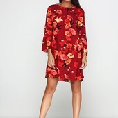 Платье в цветочек h&m 40р.Вискоза!