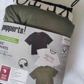 Pepperts! брендовые новые футболки на рост 146/152 цвет хаки,черный!!одна на выбор!!