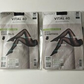 Капронові колготки чорні Esmara Vital 40 M