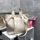 Шопер крем беж