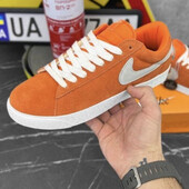 Nike кеды из натуральной кожи! Vietnam 41,42,43р оранж