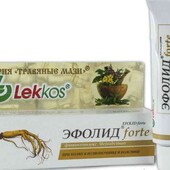 Крем-бальзам Ефолід-Форте 15 г. знеболювальний, зігрівальний і протизапальний засіб.