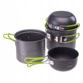 Набір посуду туристичний Elbrus Hike Pro Cook сет із 4 приборів
