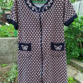 Новый халат на змейке. р. 5 XL.
