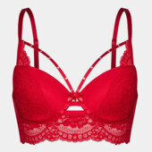 Бюстгальтер жіночий червоний без пуш ап від hunkemoller Розмір 80Е.