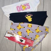 Набір сліпів Pokemon Німеччина, 4шт/ 146-152см. В упаковці!