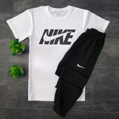Коплект / костюм спортивний 2в1 Nike Big (Футболка+Штани)