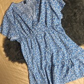 Shein 1xl, сукня з оборками