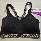 Hunkemoller! Жіночий спортивний топ 75С, краще на 75В леопард