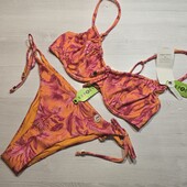 Hunkemoller! Гарний роздільний жіночий купальник 85Д, низ Л розмір pink! Лот 21