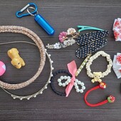 Лот аксессуаров, игрушек, косметики для девочки