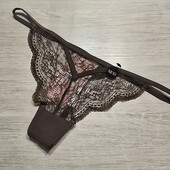 Hunkemoller! Мереживні жіночі труси, стрінги М розмір hot fudge! Лот 422