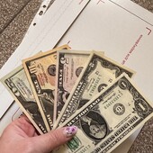 1,2,5,10,20 дол США колекція на подарунок
