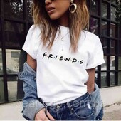 Футболка Friends L evro 44/46+6 оверсайз хлопок 100%