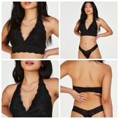 Hunkemoller! Мереживний жіночий бюстгальтер, бралет М розмір caviar! Лот 95