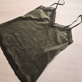 Hunkemoller! Велюрова жіноча майка з мереживом