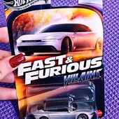 Тематическая машинка Hot Wheels fast and furious 2022 DeLorean Alpha5