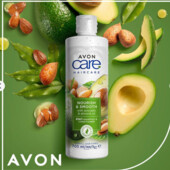 Шампунь для волосся Avon Care 2в1 з екстрактом авокадо та олією мигдалю 700 мл avon