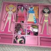 Melissa &doug. Магнітна одягалочка на дві ляльки