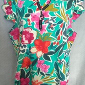 Shein Легкая блузка с цветами
