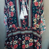 Shein Лёгкая блузка с принтом
