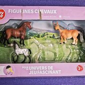 Набор Лошади фигурки комбинированный PlayTive. некомплект!!!