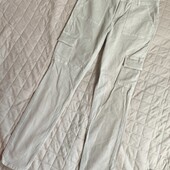 Denim&co uk12 світлі бежеві джинси з еластаном