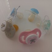Avent, Mam, Canpol дитячі пустушки в лоті 5 штук