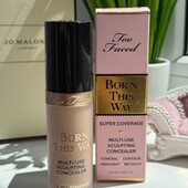 Too faced born this way sculpting concealer оригінал, консилер/ коректор віддтінок cream puff