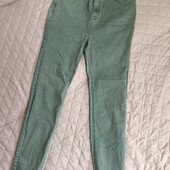 Primark uk16. Скінні зелені