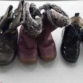 3 пари взуття одним лотом. Зима, демі. Устілка 16-18 см