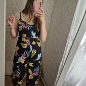 Квітковий комбінезон, краса ❤️ Відмінний стан ❤️ Віскоза