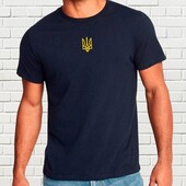 Легенькі чоловічі/підліткові футболки з патріотичним принтом. Заміри
