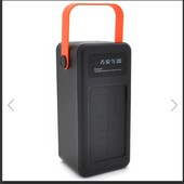 Портативное зарядное устройство с солнечной панелью Power Bank Ym-639 Cx Внешний аккумулятор на 1200