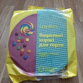 Вафельний корж Lekorna Веселка 90 г